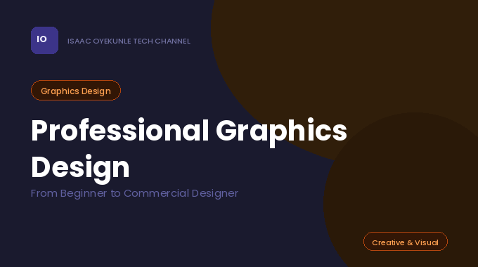 Professional Graphics Design: From Beginner to Commercial Designer